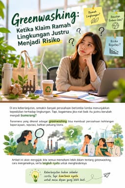 Greenwashing: Ketika Niat Baik Berubah Menjadi Bumerang
